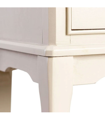 Bedside Table Wood grey 40.5x38x56cm