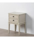 Bedside Table Wood grey 40.5x38x56cm