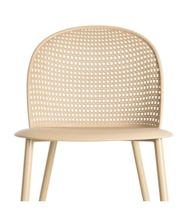 Chair White Vintage Polypropylene