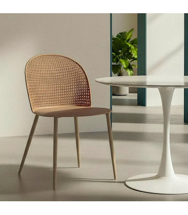 Chair White Vintage Polypropylene