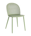 Chair green Vintage Polypropylene 51x46x80cm
