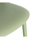 Chaise verte effet cannage 51x46x80cm