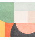Tableau abstrait sur toile 75x4x100cm