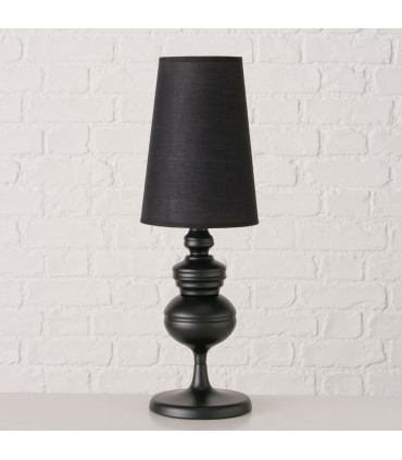Table Lamp black Metal 18x18x53cm