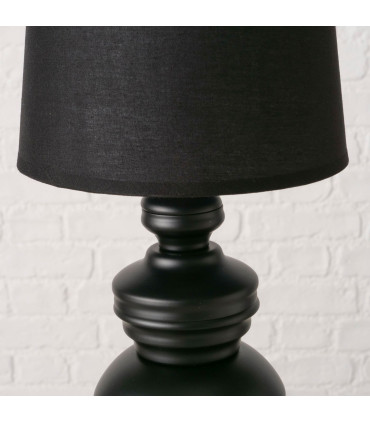 Table Lamp black Metal 18x18x53cm
