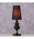 Table Lamp black Metal 18x18x53cm