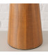 Table Lamp black Metal 18x18x53cm