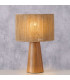 Table Lamp black Metal 18x18x53cm
