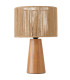 Table Lamp black Metal 18x18x53cm