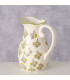 Water Pitcher ceramic strawberries 1.25L