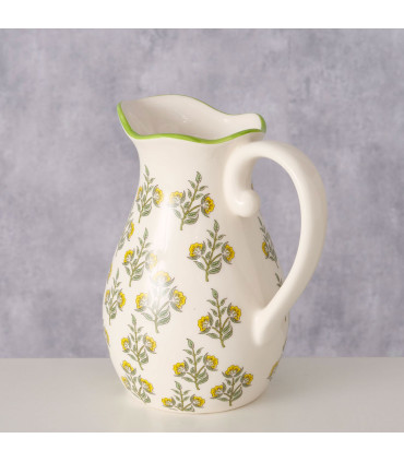 Water Pitcher ceramic strawberries 1.25L