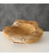 Vide-Poche déco en teck naturel 30x30x9cm