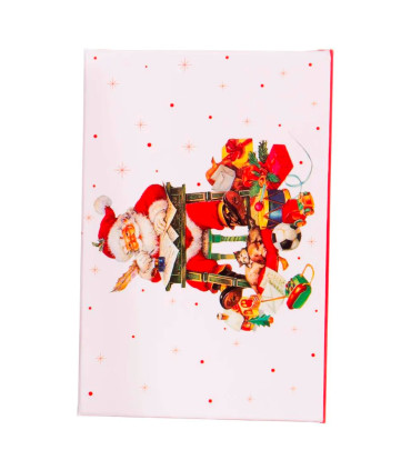 Set of 6 Christmas Balls retro - 7.5cm