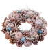 Couronne de l'Avent décoration Noël Pommes de pin 36x9x36cm
