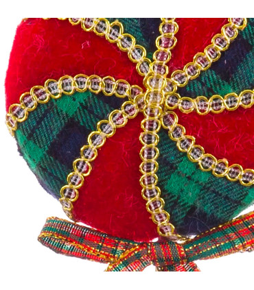 Christmas Tree Decoration lollipop 8.5x1.5x24cm