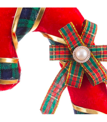 Christmas Tree Decoration candy cane 13x4x26cm
