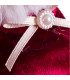 Christmas Tree Decoration red velvet 12x3x12cm