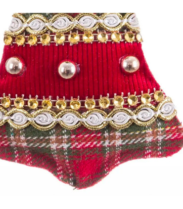 Christmas Tree Decoration bell 11x4x15cm