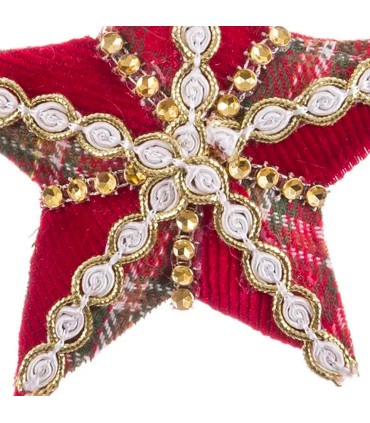 Christmas Tree Decoration star 12x4x12cm