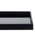 Design console table black metal 90x32x80cm