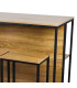 Bar Table + 2 Bar Stools 100x60x95cm