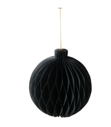 Christmas Ball paper pink 15x15x13.5cm