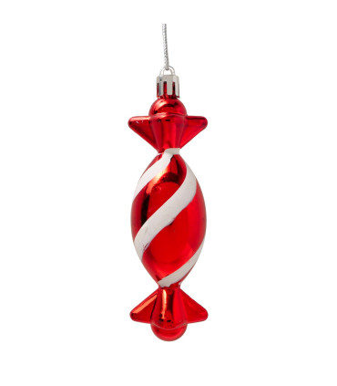 Set of 2 Christmas Balls candy 3x3x11cm