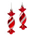 Set of 2 Christmas Balls candy 3x3x11cm