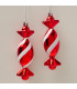 Set of 2 Christmas Balls candy 3x3x11cm