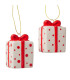 Set of 2 Christmas Balls candy 3x3x11cm