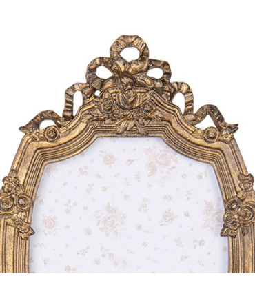 Photo Frame Resine Gold 13x18cm