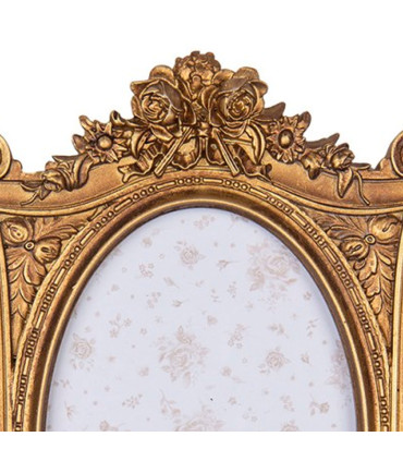 Photo Frame Resine gold 10x15cm