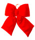 Christmas decoration red 55x13x60cm