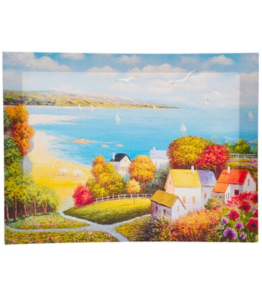 Set of 3 Pictures Boards Classic cars 38x28cm