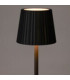 Table Lamp LED black wireless 9x9x27cm