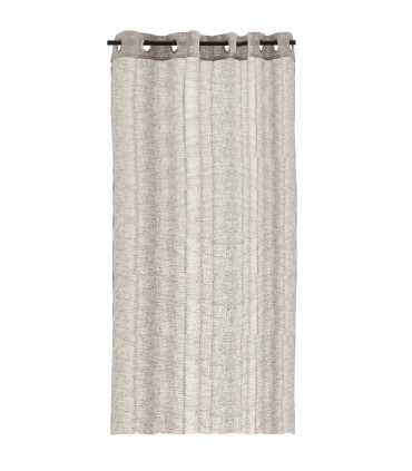 Curtain Polyester brown 140x260cm