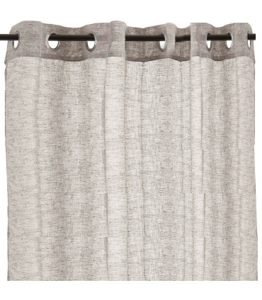Curtain Polyester brown 140x260cm