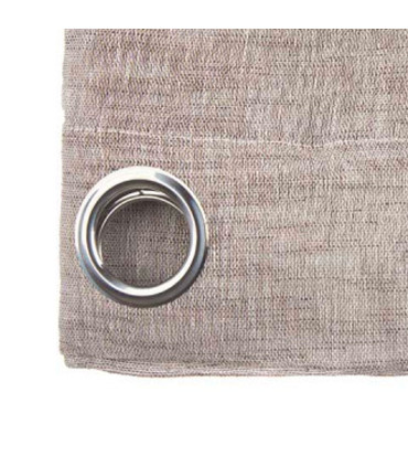 Curtain Polyester brown 140x260cm