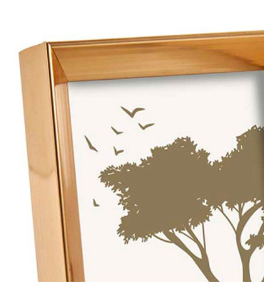 Cadre photo mural ou à poser doré 10x15cm