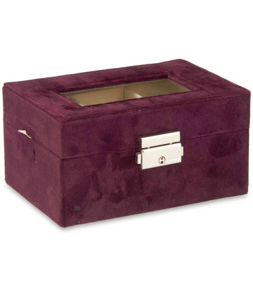 Wooden Storage Box For 6 Watches 33x13x8cm