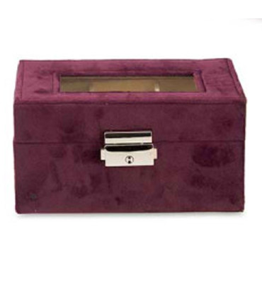 Wooden Storage Box For 6 Watches 33x13x8cm
