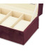 Wooden Storage Box For 6 Watches 33x13x8cm