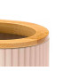 Toothbrush holder beige 13x10x6.5cm
