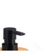 Soap dispenser beige 7.5x7.5x17cm