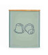 Boîte de rangement pour capsules de café 14x14x16.5cm