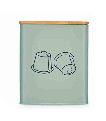 Boîte de rangement pour capsules de café 14x14x16.5cm