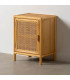 Table de chevet rotin 46x35x60cm