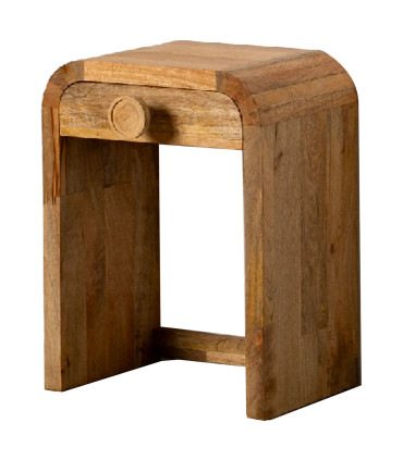 Table de chevet bois 1 tiroir