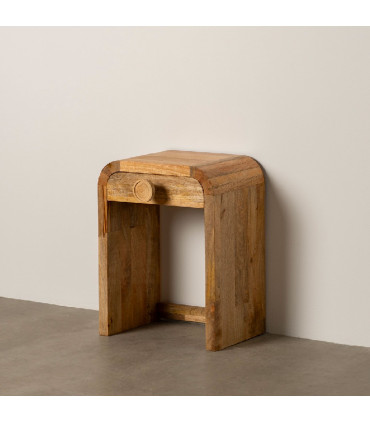 Table de chevet bois 1 tiroir