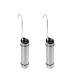 Set of 2 humidifier inox 6x12x21cm